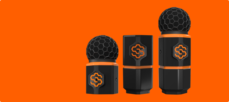 SiteHive Hexanode devices deployed on the solar stand and pole mount configurations.