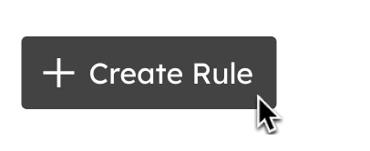 The Create Rule form with its fields numbered 1 to 7, matching the steps below.